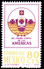 Mexico 1972 Stamp Day of the Americas unmounted mint.