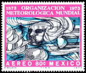 Mexico 1973 Air. Centenary of W.M.O. unmounted mint.