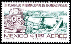 Mexico 1976 12th International Great Dams Congress unmounted mint.