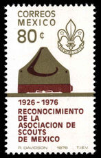Mexico 1976 50th Anniversary of Mexican Boy Scout Movement unmounted mint.