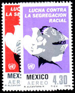 Mexico 1978 Anti-Apartheid unmounted mint.
