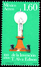 Mexico 1979 Centenary of Electric Light unmounted mint.