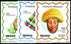 Mexico 1980 Mexican Crafts (1st series) unmounted mint.