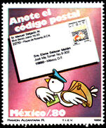 Mexico 1982 Postcode Publicity unmounted mint.