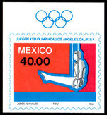Mexico 1984 Olympic Games souvenir sheet unmounted mint.