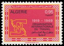 Algeria 1969 ILO unmounted mint.