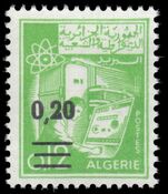 Algeria 1969 20c Provisional unmounted mint.