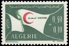 Algeria 1971 Red Crescent Day unmounted mint.