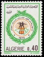 Algeria 1972 Arab Youth unmounted mint.