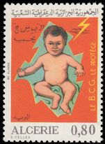 Algeria 1974 Anti-TB Campaign unmounted mint.