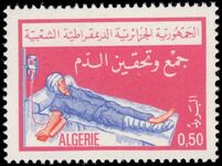 Algeria 1975 Blood Transfusion unmounted mint.