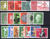 West Germany 1958 Commemorative year set unmounted mint.