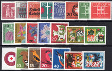 West Germany 1963 Commemorative year set unmounted mint.