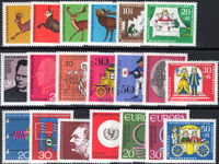West Germany 1966 Commemorative year set unmounted mint.
