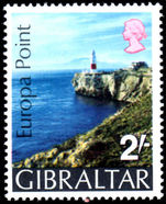 Gibraltar 1970 Europa Point unmounted mint.