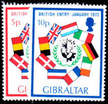 Gibraltar 1973 EEC unmounted mint.