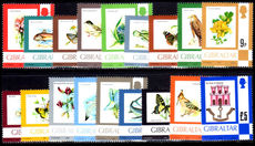 Gibraltar 1977 Fauna defin set unmounted mint.