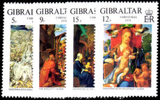 Gibraltar 1978 Christmas Durer unmounted mint.