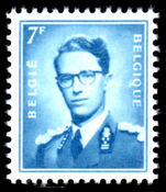Belgium 1961 7fr Baudouin unmounted mint.