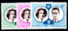 Belgium 1960 Royal Wedding unmounted mint.