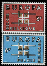 Belgium 1963 Europa unmounted mint.