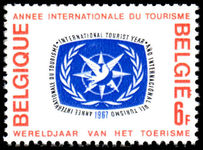 Belgium 1967 International Tourist Year unmounted mint.