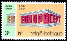 Belgium 1969 Europa unmounted mint.