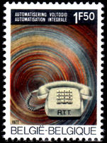 Belgium 1971 Telephone Service unmounted mint.