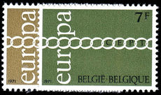 Belgium 1971 Europa unmounted mint.