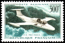France 1959 MS760 Paris aeroplane unmounted mint.