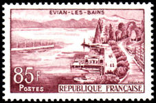France 1959 85fr Evian-les-Bains unmounted mint.