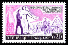 France 1960 Teacher's Training College unmounted mint.