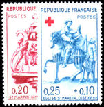 France 1960 Red Cross Fund unmounted mint.
