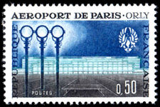 France 1961 Orly Airport unmounted mint.