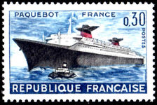 France 1962 Maiden Voyage of France unmounted mint.