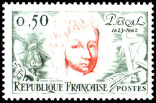 France 1962 Pascal unmounted mint.