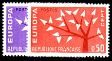 France 1962 Europa unmounted mint.
