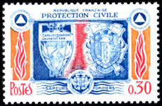 France 1964 Civil Protection unmounted mint.