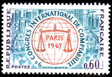 France 1967 Accountancy Congress unmounted mint.