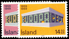 Iceland 1969 Europa unmounted mint.