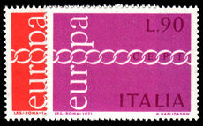 Italy 1971 Europa unmounted mint.