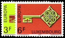 Luxembourg 1968 Europa unmounted mint.