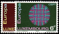 Luxembourg 1970 Europa unmounted mint.
