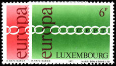 Luxembourg 1971 Europa unmounted mint.