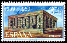 Spain 1969 Europa unmounted mint.