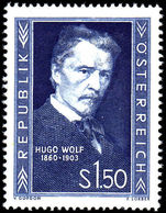 Austria 1953 Wolf composer unmounted mint.