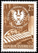 Austria 1959 Tobacco unmounted mint.