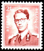 Belgium 1957 2fr50 Baudouin unmounted mint.
