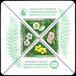 Hungary 1958 Philatelic Congress souvenir sheet perf 12 unmounted mint.
