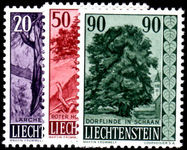Liechtenstein 1959 Liechtenstein Trees and Bushes unmounted mint.